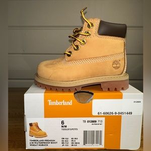 *NEW* Wheat Timberlands - Toddler sz 6